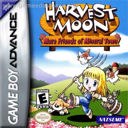 Cover Harvest Moon - More Friends of Mineral Town for Game Boy Advance